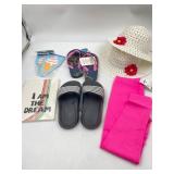Kids lot - 2 ice cream note pads , one journal , g