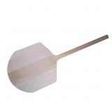Winco 24" Pizza Peel, 14 x 15" Blade, Wooden