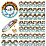 Junkin You Are Safe with Me Enamel Pins Rainbow La
