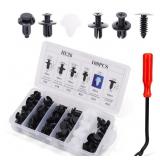 100 PCS Bumper Retainer Clips Car Rivets Fasteners