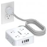 Surge Protector Power Strip - CHCORE 5Ft Braided E