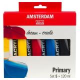 Amsterdam Standard Series acrylic paint primary se