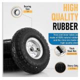 10-Inch Replacement Tire and Wheel 4.10/3.50-4" -