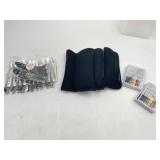 24 hair clips 4 plastic and 20 metal AND 4 pairs o