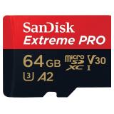 SanDisk 64GB Extreme PRO microSDXC Card + SD Adapt