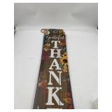 2 front door wooden signs