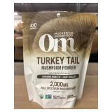 BB:2027 Om Mushrooms Mushroom Powder, Turkey Tail,