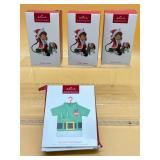 New 4-count Hallmark ornaments