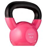Amazon Basics Vinyl Kettlebell