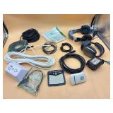 Assorted electronics-surge protector and more