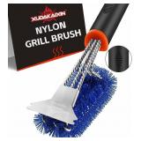 XUDAKAIXIN Grill Brush and Scraper, Safe Nylon Bri