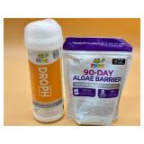 Frog Drop Ph and 90 day algae barrier