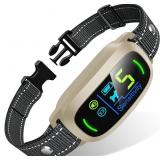 FAFAFROG Dog Bark Collar, Rechargeable Smart Colla