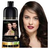 Herbishh Dark Brown Shampoo, Hair Dye Shampoo 3 in