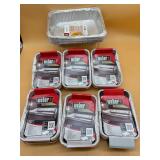 Weber drip pans and half size deep pans