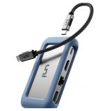 uni USB C Hub Multiport Adapter with Detachable Ca