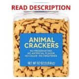 BB:2027 Animal Crackers Snack 62 oz Bulk Resealabl