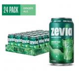 Lot of 20 Zevia Zero Sugar Ginger Ale Soda Pop, 12