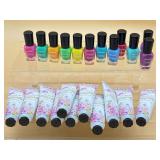 Morovan nail polish and hand creams