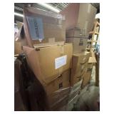 Large pallet of plastic items