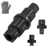 ReluxGo Motorcycles Hex Axle Tool Steady Hex Bit S
