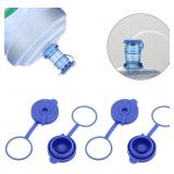 Lot of 2- Kokone Water Jug Cap,Silicone Water Bott