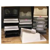 Large quantity laundry detergent bottle holders