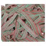 Gummy Sour Belts Candy Approx 375 Strawberry Apple