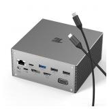 USB C Docking Station, 16-in-1 USB C Dock for USB-