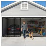 Sliding Garage Door Screen for 2 Car Garage 18x7FT