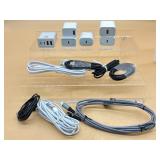 USB C charging cords and blocks
