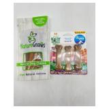 Lot of 2 Dog Chew Treats- Nature Gnaws Natural Dog