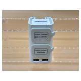 Voltage converter with usb chargers