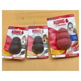 New (lot of three) Kong dog toys