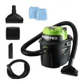 WORKPRO Wet Dry Vacuum 2.5 Gallon 3 Peak Horsepowe