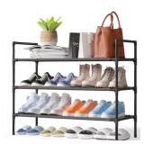 Sakugi 3-Tier Shoe Rack, Sturdy Shoe Organizer, Sh