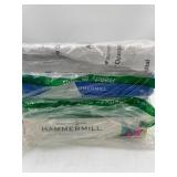 4 different brands of teamed printer paper , Accen