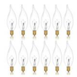 Simba Lighting Candelabra Flame Tip Clear CA10 25W
