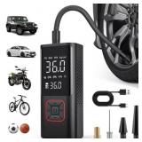 VacLife 150 Psi Cordless Tire Inflator Portable Co