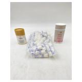 40+ piece of lip balm AND organic jaguar original