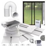 95"Sliding Door AC Vent Kit with   5.1"Extendable