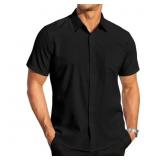 Size 3XL GENTS BLISS Short Sleeve Mens Dress Shirt