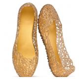 Size 41 Ecetana Womens Jelly Sandals Ballet Shoes