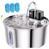 Tomxcute Wireless Cat Fountain-108oz Cordless Auto
