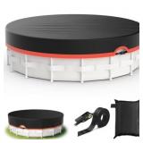 Agricasst 14Ft Round Pool Cover, 420D Solar Pool C