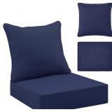 Tingjoo 1 Set 24x24x4 Inch Outdoor Chair Cushions