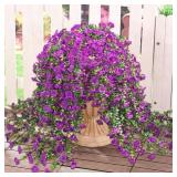 Waipfaru Artificial Hanging Flowers for Outdoors S