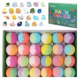 Vremou Kids Bath Bombs, 24 Pack Bath Bombs for Kid