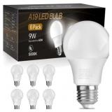 DAYBETTER A19 LED Light Bulbs, 60W Equivalent,5000