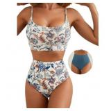 Size XL Eytino Bathing Suit for Women High Waisted